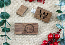 Load image into Gallery viewer, Personalized Wooden USB 2.0  Flash Drive
