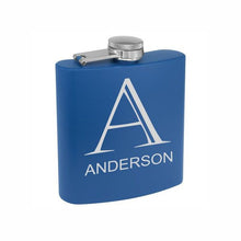 Load image into Gallery viewer, Personalized Flask, Stainless steel Flask for Men
