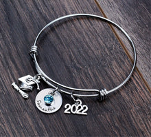 Load image into Gallery viewer, Personalized Graduation Bracelet Class of 2023
