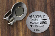 Load image into Gallery viewer, Personalized Golf Ball Marker for Dad
