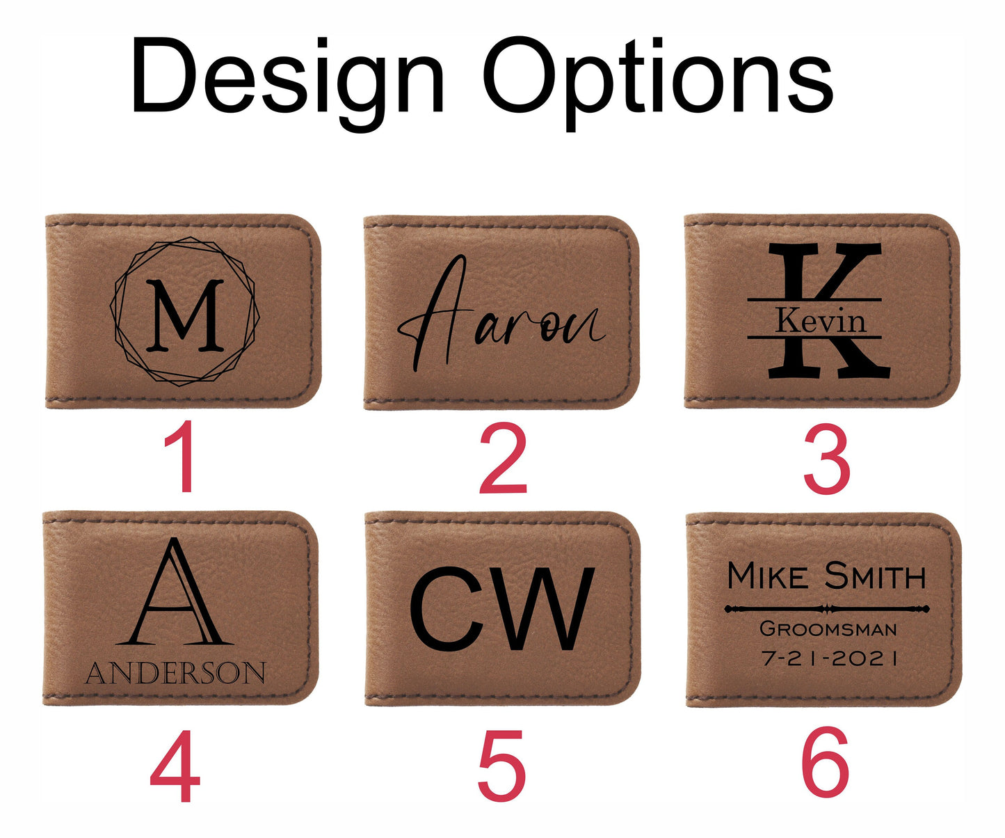 Personalized Money Clip