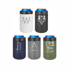 Load image into Gallery viewer, Personalized Stainless Steel Can Cooler Engraved Tumbler
