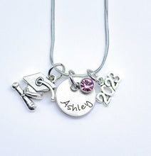 Load image into Gallery viewer, Graduation Necklace Personalized
