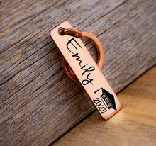 Load image into Gallery viewer, Graduation Gift, Name keychain
