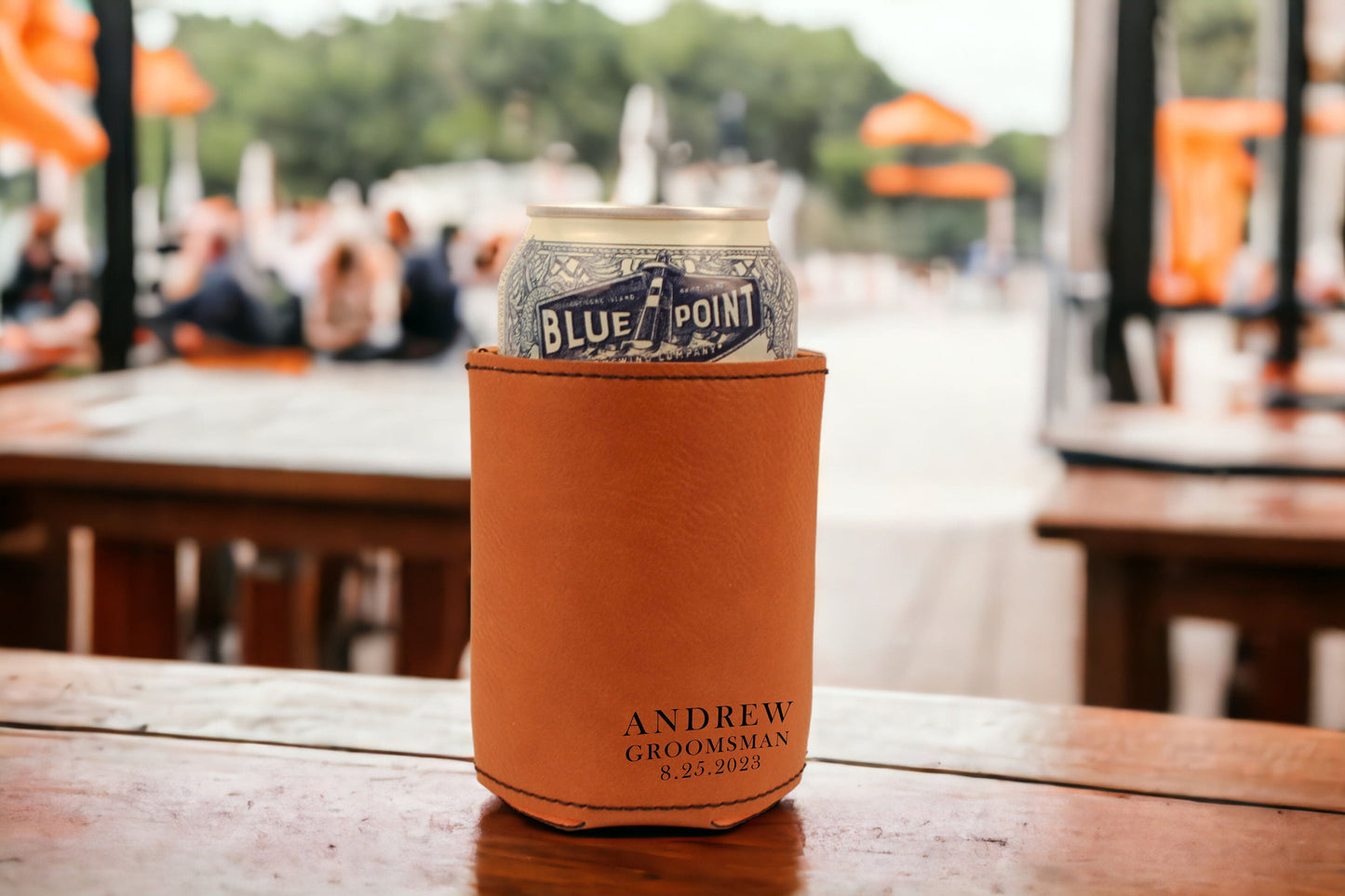 Engraved Can Cooler, Beer Can Holder