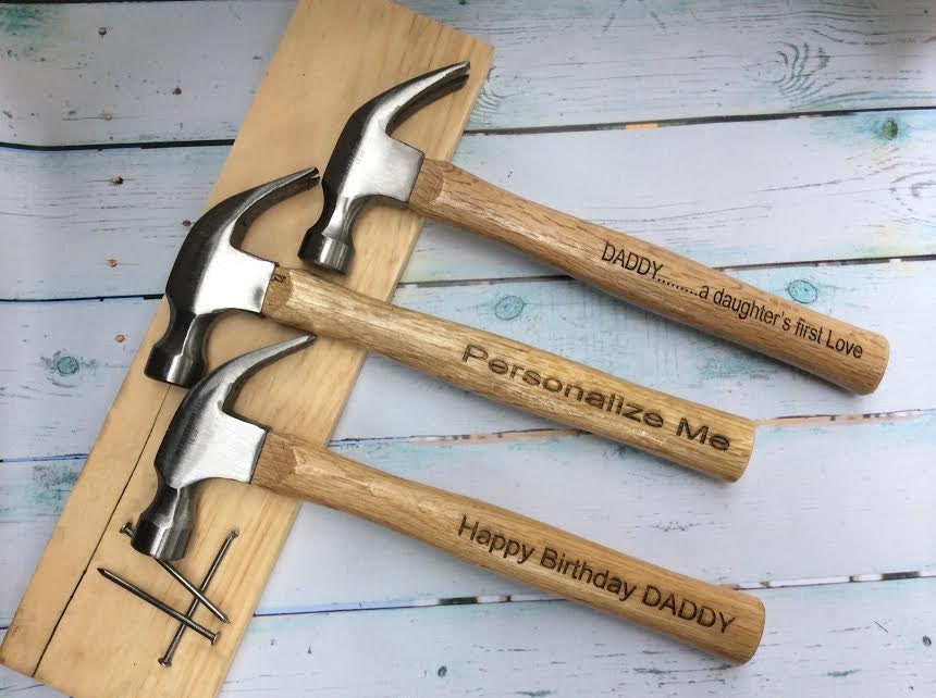 Dad Gift Personalized Hammer