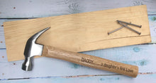 Load image into Gallery viewer, Dad Gift Personalized Hammer
